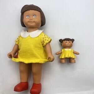 Lego Duplo Education Doll Sarah Brown Hair Movable Limbs & Head W/2” Baby